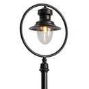 Classic railway style lamp post in cast iron and steel 3.65m (H311)