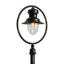 Classic railway style lamp post in cast iron and steel 3.65m (H311)