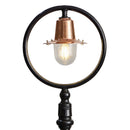 Copper railway style lamp post in cast iron and steel 1.49m (H314C)