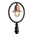 Copper railway style lamp post in cast iron and steel 1.49m (H314C)