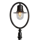 Classic railway style lamp post in cast iron and steel 2.73m (H316)
