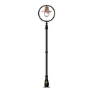 Copper railway style lamp post in cast iron and steel 2.73m (H316C)