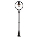 Classic railway style lamp post in cast iron and steel 2.43m (H317)
