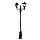 Victorian style large double headed lamp post 3.3m (H032)