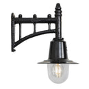 Classic railway style wall light in cast iron and steel 0.37m (H343)