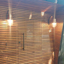 Vintage tear drop wall light in copper and 0.46m (H345C)