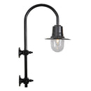 Vintage tear drop wall light in galvanised steel 0.91m (H346)