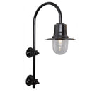 Vintage tear drop wall light in galvanised steel 0.91m (H346)