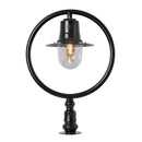Classic railway style pier light for narrow pier caps 0.81m (H353)