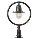 Classic railway style pier light for narrow pier caps 0.52m (H354)