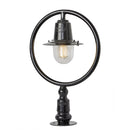 Classic railway style pier light for narrow pier caps 0.52m (H354)