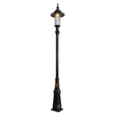 Georgian style lamp post in cast iron and steel 3.5m (H401)