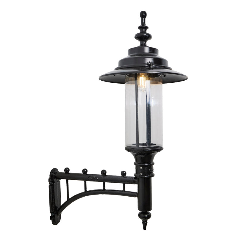 Large Georgian style wall light in cast iron and steel 1.27m (H440)