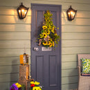 Victorian traditional cast iron bulkhead light 0.37m in height.