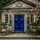 Victorian traditional cast iron wall light with decorative arm 0.58m (H043)