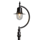 Vintage tear drop lamp post in cast iron and steel 2.5m (H507)