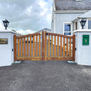 Victorian traditional cast iron pier light 0.4m in height for flat pier caps.