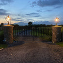 Vintage tear drop pier light for flat piers 0.98m (H551)