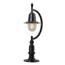 Vintage tear drop pier light for flat piers 0.64m (H552)