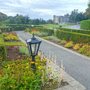 Victorian traditional cast iron pedestal light 1.1m in height.