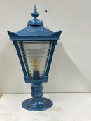 Resale Victorian traditional cast iron pier light for flat pier caps 0.83m (RSH851)