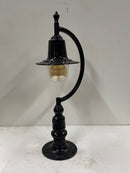 Lampe de jetée vintage en forme de larme pour piliers plats 0,64 m (H552)