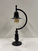 Lampe de jetée vintage en forme de larme pour piliers plats 0,64 m (H552)