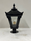 Resale Victorian traditional cast iron pier light for narrow pier caps 0.38m (RSH054)