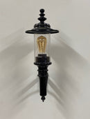 Applique murale de style géorgien en fonte et acier 0,58m (H443)