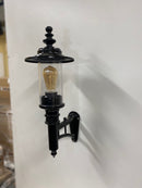 Applique murale de style géorgien en fonte et acier 0,58m (H443)