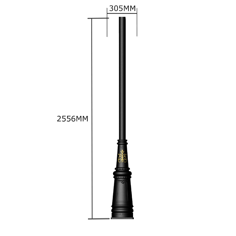 Traditional lamp post column 2.56m (LC003)