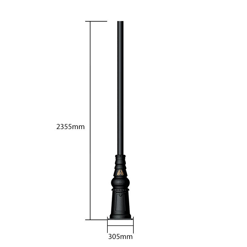 Traditional lamp post column 2.36m (LC012)