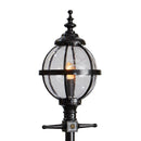 Victorian globe lantern in cast iron - 62mm inside diameter (LN202)