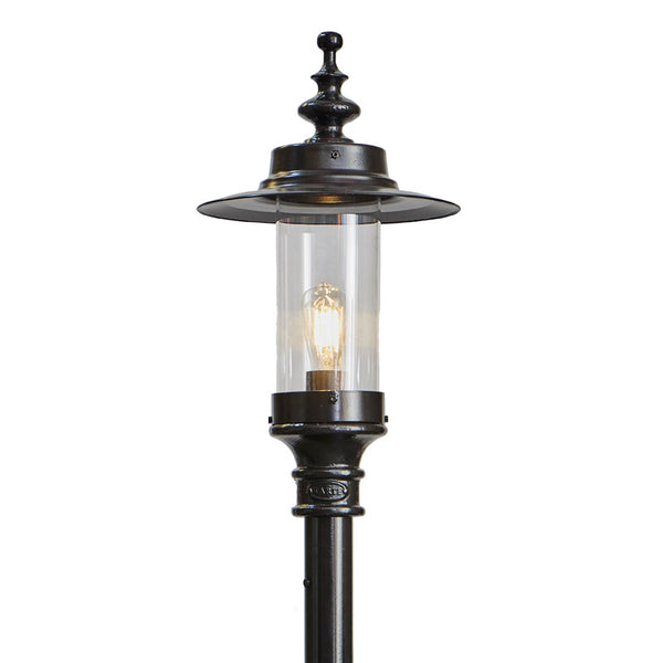 Georgian style lantern in cast iron - 62mm inside diameter (LN402)