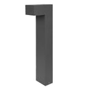 Modern L shaped bollard light 0.8m (T102)