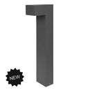 Modern L shaped bollard light 0.8m (T102)