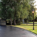 Victorian traditional cast iron lamp post 2.6m in height.