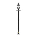Victorian traditional cast iron lamp post 2.6m in height.
