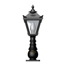 Victorian traditional cast iron pedestal light 0.6m in height.