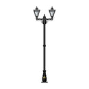 Victorian style medium double headed lamp post 2.47m (H036)