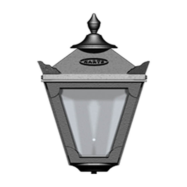 Victorian traditional cast iron bulkhead light 0.37m in height.