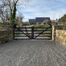 Victorian globe pier light in cast iron 0.79m in height for flat pier caps.
