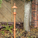 Georgian style lamp post in cast iron and steel 1.39m in height.