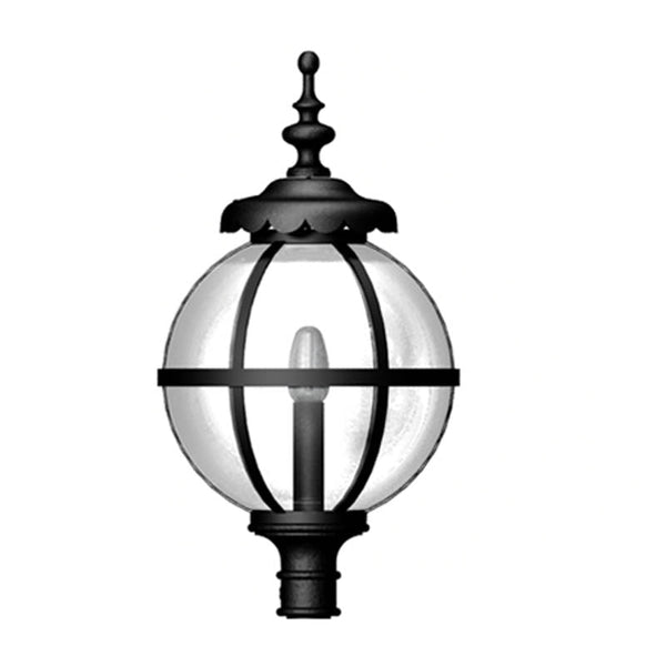 Lanterne globe victorienne - diamètre intérieur de 77 mm (LN201)