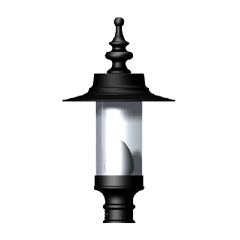 Georgian style lantern in cast iron - 62mm inside diameter (LN402)
