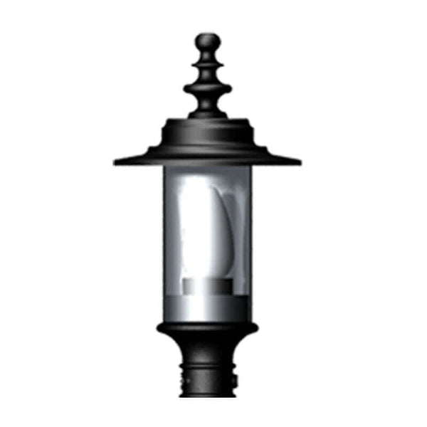 Lanterne de style géorgien en fonte - diamètre intérieur 44 mm (LN403)