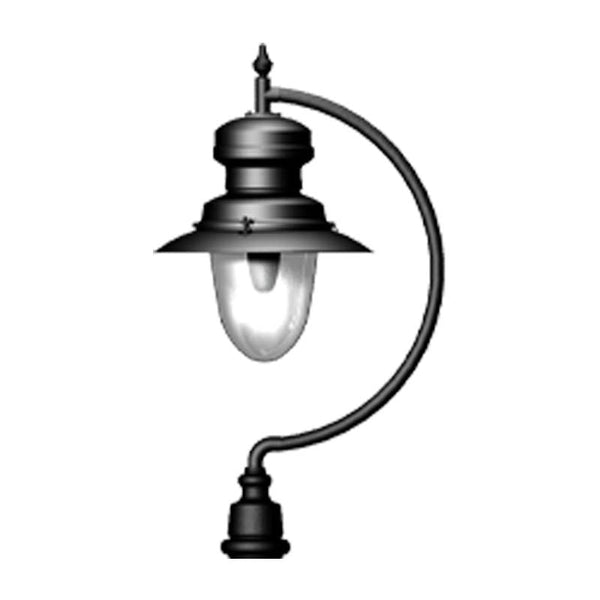 Lanterne vintage en forme de larme - diamètre intérieur de 77 mm (LN501)
