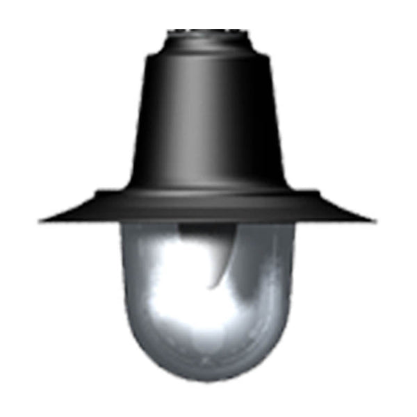 Traditional tear drop lantern in aluminium 0.21m